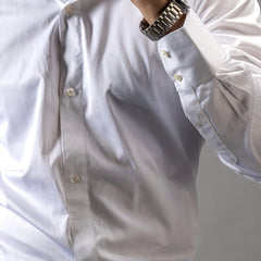 The All-Hour – Bright White Luxury Shirt for Men