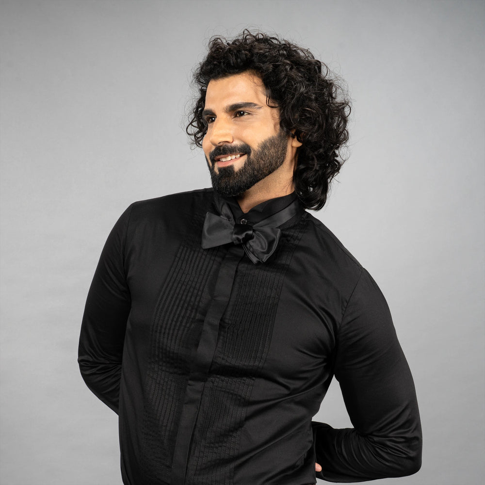 The Gala Tux redefines partywear with a wing collar