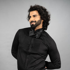 The Gala Tux redefines partywear with a wing collar