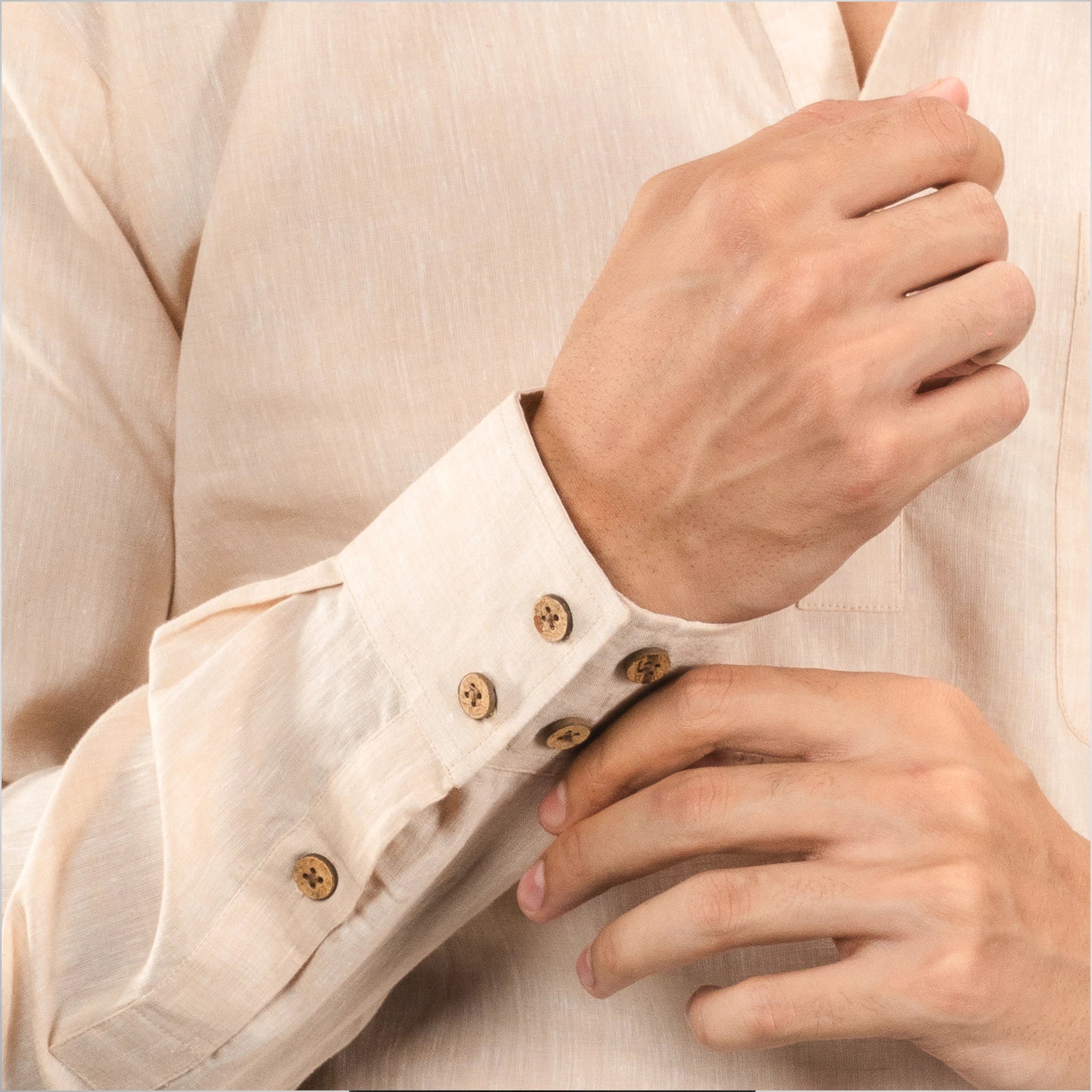 coconut shell buttons