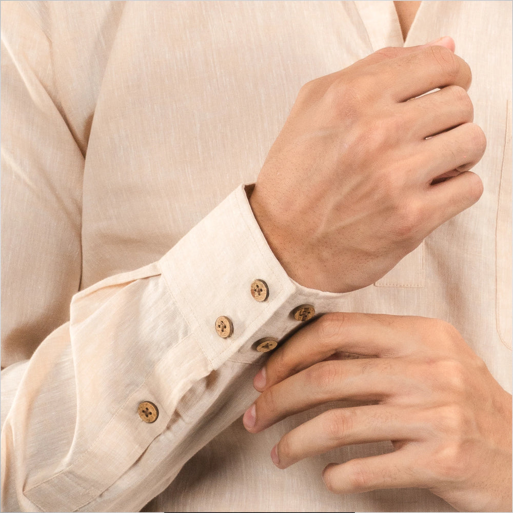 coconut shell buttons