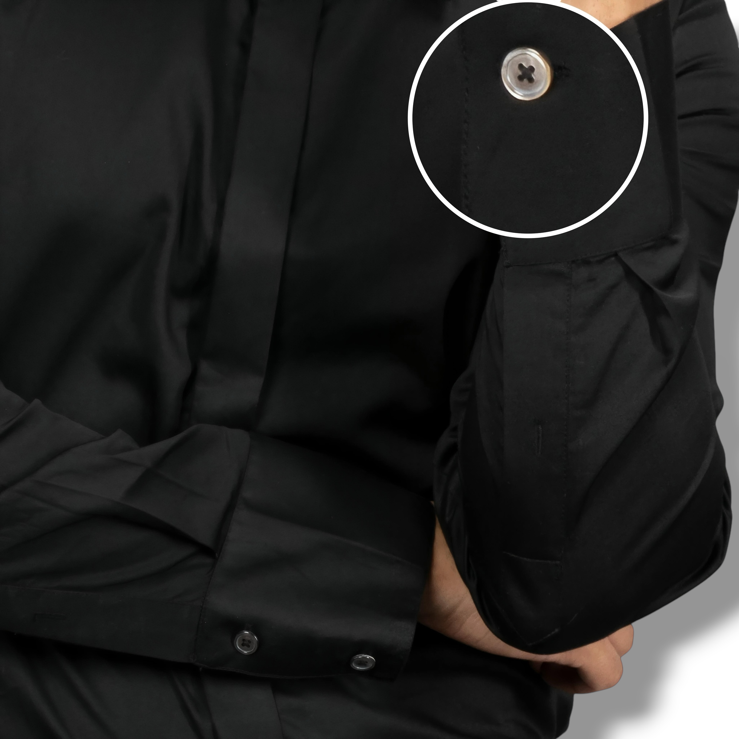 The Lance Collar – Black Beauty Luxury Shirt for Men